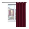 GZQIAWY 1-Piece Thermal Insulated Blackout Curtain with Grommets, Burgundy, 160" W x 69" H view 1