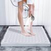 BedLooms Non-Slip Bathtub Mat, Anti-Mold Shower Mat, Soft Rubber, Strong Suction Cups, Easy Drainage view 3
