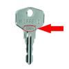 HOPPE Replacement Key for Lockable Window Handles – Key Code 2W179 view 2