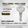 bayesen Replacement Key Compatible with BURG-WÄCHTER, Code V0384 view 4