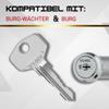 bayesen Replacement Key for BURG-WÄCHTER V0319 view 3