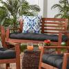 Generic 3-Piece Outdoor Cushion Set, Blue view 3