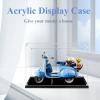 Acrylic Display Case for LEGO 10298 Vespa 125 Scooter, Dustproof Transparent Cover, 3 mm view 2