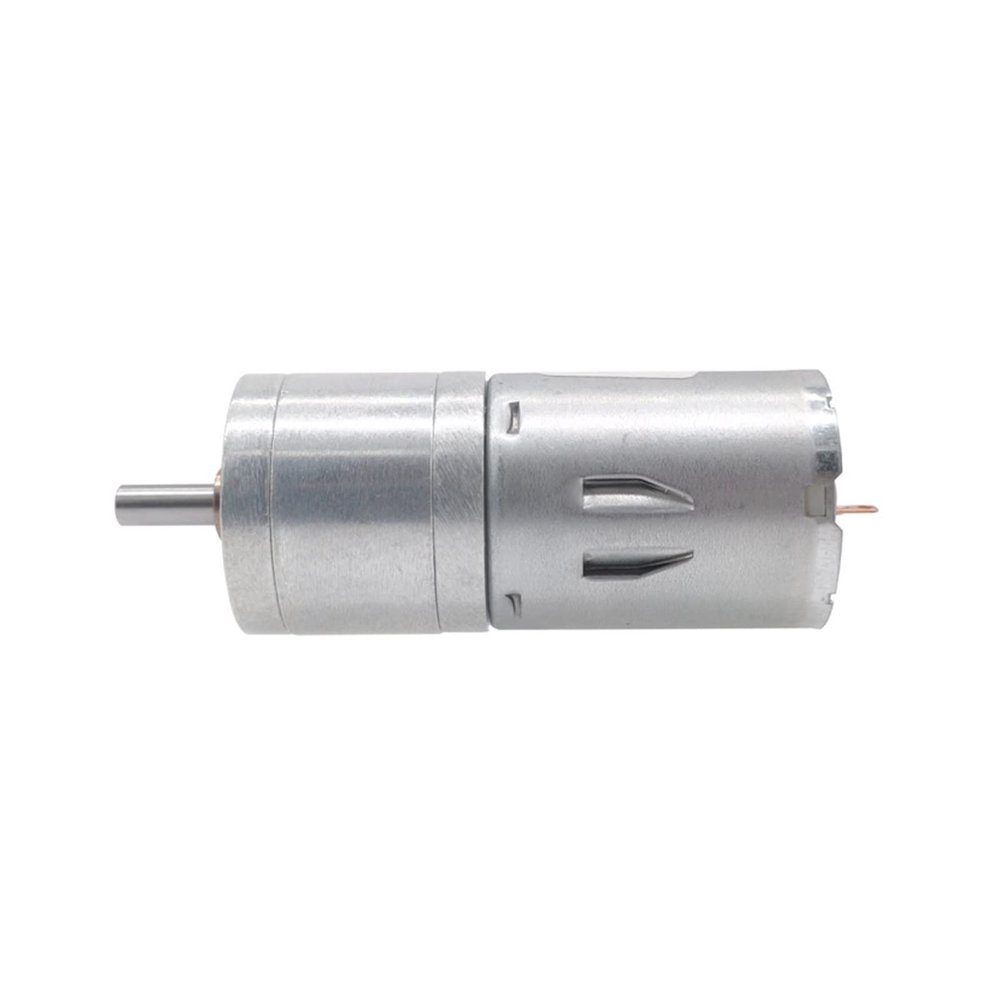 2-Pack JGA25-370 DC Gear Motors, 12V, Size 40, 5–1200 RPM