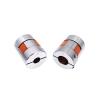 UIHMSWYAL 5-Piece D20L25 Flexible Jaw Motor Coupling, Aluminum CNC Spider Coupling, 7 mm to 10 mm (Size: 7 x 10) view 3