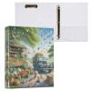 3.8 cm 3-Ring Binder, 2-Pack, Roadside Stand on Country Road Design view 3