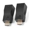 CAT6/CAT5e RJ45 Network Cable Converter Extender, 30 m, 1080p, Plug-and-Play view 1