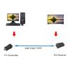CAT6/CAT5e RJ45 Network Cable Converter Extender, 30 m, 1080p, Plug-and-Play view 4