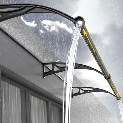 Polycarbonate and Aluminum Door Canopy