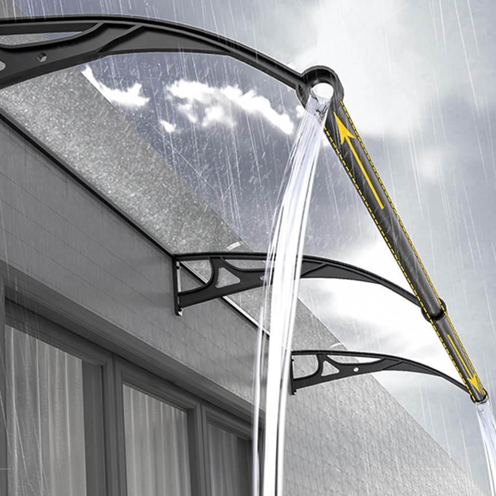 Polycarbonate and Aluminum Door Canopy