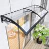 Door Awning, Balcony and Window Canopy in Polycarbonate and Aluminum view 1