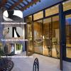 Magnetic Insect Screen Door with Hook-and-Loop Tape, 285 x 245 cm, Black view 3