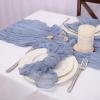 Lationday Cheesecloth Gauze Table Runner for Rustic Weddings and Farmhouse Decor view 2