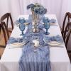 Lationday Cheesecloth Gauze Table Runner for Rustic Weddings and Farmhouse Decor view 3