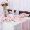 Lationday Cheesecloth Gauze Table Runner for Rustic Weddings and Farmhouse Decor view 4
