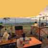 Sun Shade Sail 2.7 x 4.3 m, 98% UV Protection, Balcony Awning, Gold view 2
