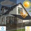Sun Shade Sail 2.7 x 4.3 m, 98% UV Protection, Balcony Awning, Gold view 3