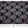 OqcEha Embroidery Damask Fabric, Satin Jacquard Floral Fabric, 75 cm Wide, Sold by the Meter, for Clothing, Handmade Bags, Cushions and Cheongsam (Rose Red) view 4