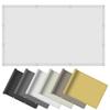 Custom-Made Shade Sail with Grommets, 4 x 5.3 m, Waterproof, 98% UV Protection, White view 1