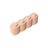 TYCOLE GoBricks GDS-1079 Modified 1 x 4 Log Brick, Compatible with 30137, 360 Pieces, Light Flesh 283 (032) view 1
