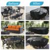 HNYDM Waterproof Outdoor Furniture Cover, 210 x 150 x 85 cm view 3