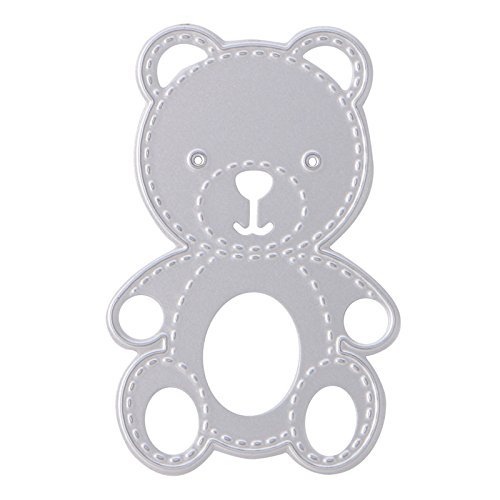 Bear Die-Cutting Stencil for Scrapbooking, Cards, and Embossing