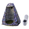 OUZBEM Shower Tent, Portable Folding Toilet and Privacy Shelter view 1