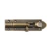 Heavy-Duty Antique Brass Gate Sliding Bolt Latch view 1