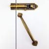 Heavy-Duty Antique Brass Gate Sliding Bolt Latch view 3