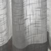 Homxi Sheer Voile Curtains, 2-Pack, Light Gray, 40" W x 84" H Each view 4