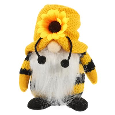CORHAD Sunflower Gnome Doll Decorative Elf Figure