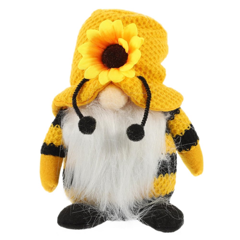 CORHAD Sunflower Gnome Doll Decorative Elf Figure