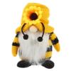 CORHAD Sunflower Gnome Doll Decorative Elf Figure view 1