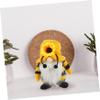 CORHAD Sunflower Gnome Doll Decorative Elf Figure view 2