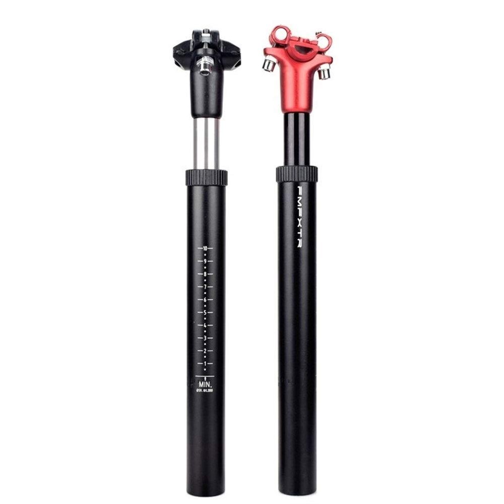Spring Suspension Seatpost for Bicycles and Mountain Bikes, Diameter 33.9 (31.6)
