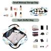 Little Flowers Travel Duffel Bag view 4