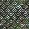 HEKO PANELS Royal Scales Velvet Fabric by the Meter, 5 m, 140 × 500 cm view 1