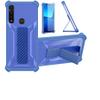 Aroepurt Case for Motorola Moto G Power XT2041DL, Blue, with Tempered Glass Screen Protector view 1