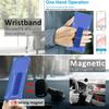 Aroepurt Case for Motorola Moto G Power XT2041DL, Blue, with Tempered Glass Screen Protector view 4