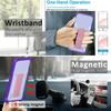 Aroepurt Case for Vivo Y35 4G (2022) with Tempered Glass Screen Protector, Purple view 4