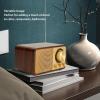 VBESTLIFE Bluetooth 5.0 Speaker, Retro Wooden Design, Memory Card, AUX and USB view 2