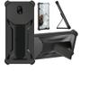 Aroepurt Case for AT&T Fusion Z (V340U), Black, with Tempered Glass Screen Protector view 1