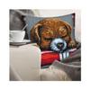 Beloved Puppy Cross-Stitch Cushion Kit, 40 x 40 cm view 3