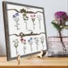 PINFANSHIJIE Personalized Birth Month Flower Name Sign for Mom or Grandma view 3