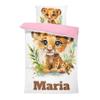 Pictogogo Tiger-Design Personalized Toddler Bedding Set, 100 x 135 cm view 1