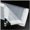 AITAF Clear Waterproof Tarp with Eyelets, 2 x 5 m view 3