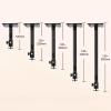 CHURICH-E Universal Projector Stand, Lift/Wall Mount Bracket, Silver, 12–22 cm view 2