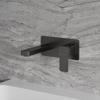 Omnires SL7715GR Slide Wall-Mount Basin Faucet, Graphite view 3