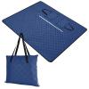 ODAWA Sapphire Folding Picnic Blanket, Compact Travel Blanket, Beach Blanket for Spring, Summer, Camping, Beach and Park, 203.2 x 299.7 cm view 2