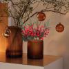 Quancru 2-Piece Artificial Red Berry Stems, Christmas Decor for DIY Vases, Weddings & Parties view 3
